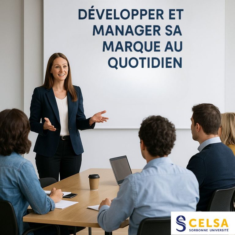 Développer et manager sa marque au quotidien