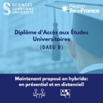Photo DAEU B (Diplôme d’Accès aux Études Universitaires – option scientifique) de Sorbonne Université !