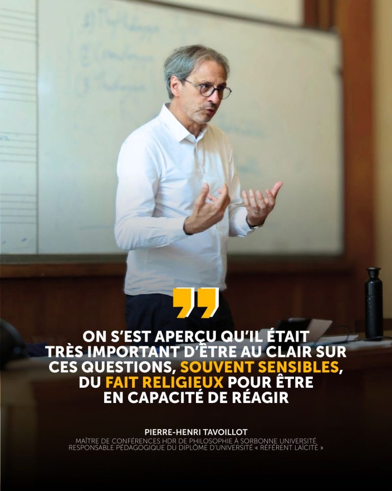 Référent laïcité : gestion du fait religieux