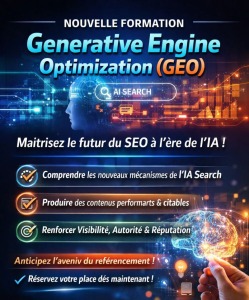 Nouvelle formation : Generative Engine Optimization (GEO)