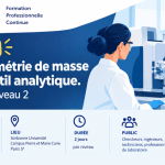 Photo La spectrométrie de masse comme outil analytique, niveau 1 et 2. Inscriptions ouvertes